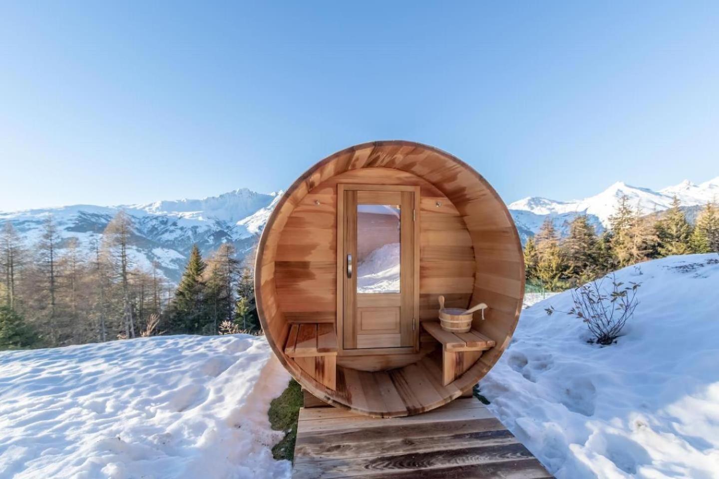 Chalet Bela Vya 0 - Ski Et Spa Villa Bourg-Saint-Maurice Buitenkant foto